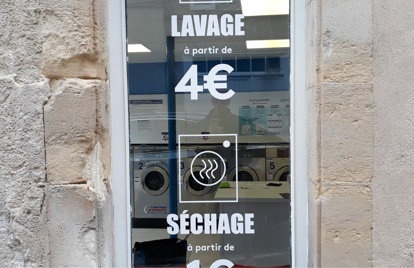 Image d'un lettrage adhésif