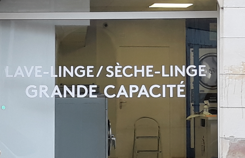 Image d'un lettrage adhésif