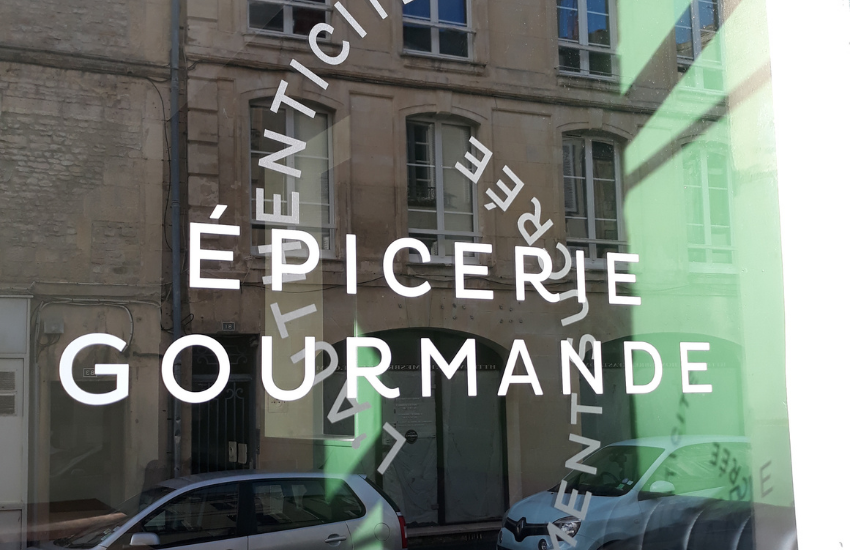 Image d'un lettrage adhésif