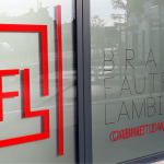 Image d'un lettrage adhésif