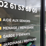 Image d'un lettrage adhésif