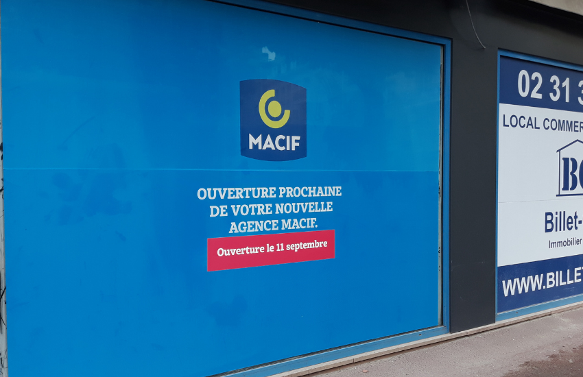 Image d'un stickers vitrine