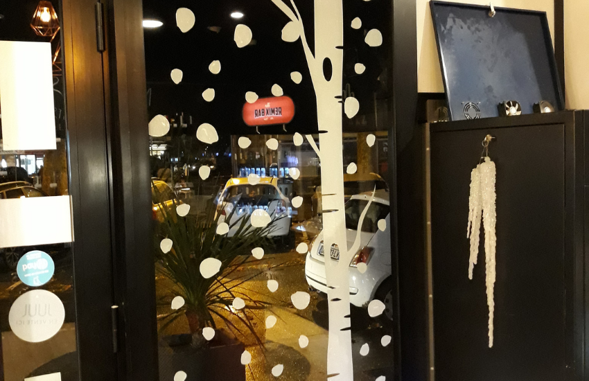 Image d'un stickers vitrine