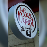 Image d'une enseigne drapeau