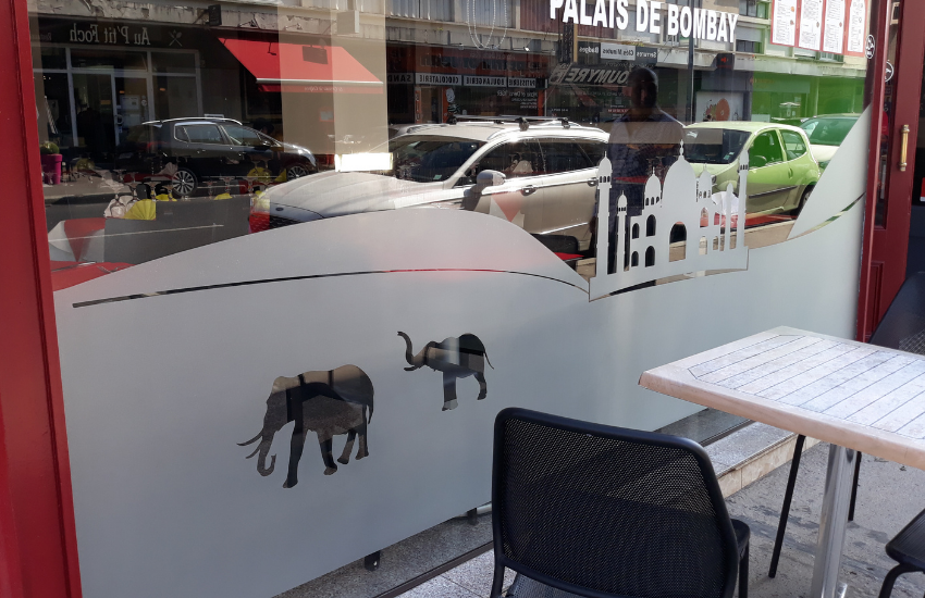 Image d'un film dépoli