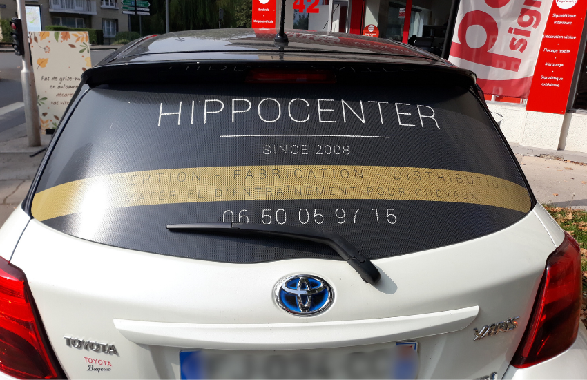 Image d'un film micro perforé