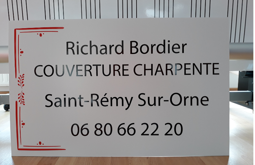 Image d'une plaque professionnelle