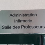 Image d'une plaque signalétique