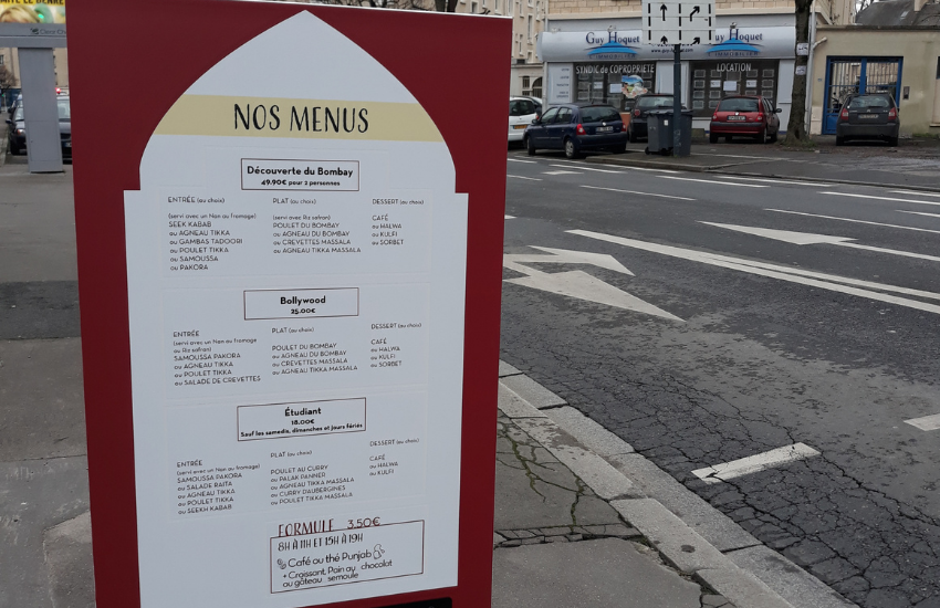 Image d'un stop trottoir